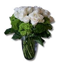 White Rose &amp; Hydrangea Lux